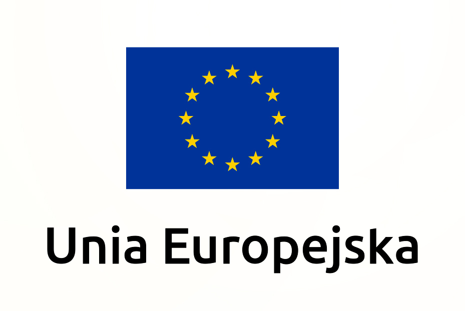 Flaga Unii Europejskiej, link do informacji o projektach dofinansowanych ze środków UE realizowanych przez PFRON